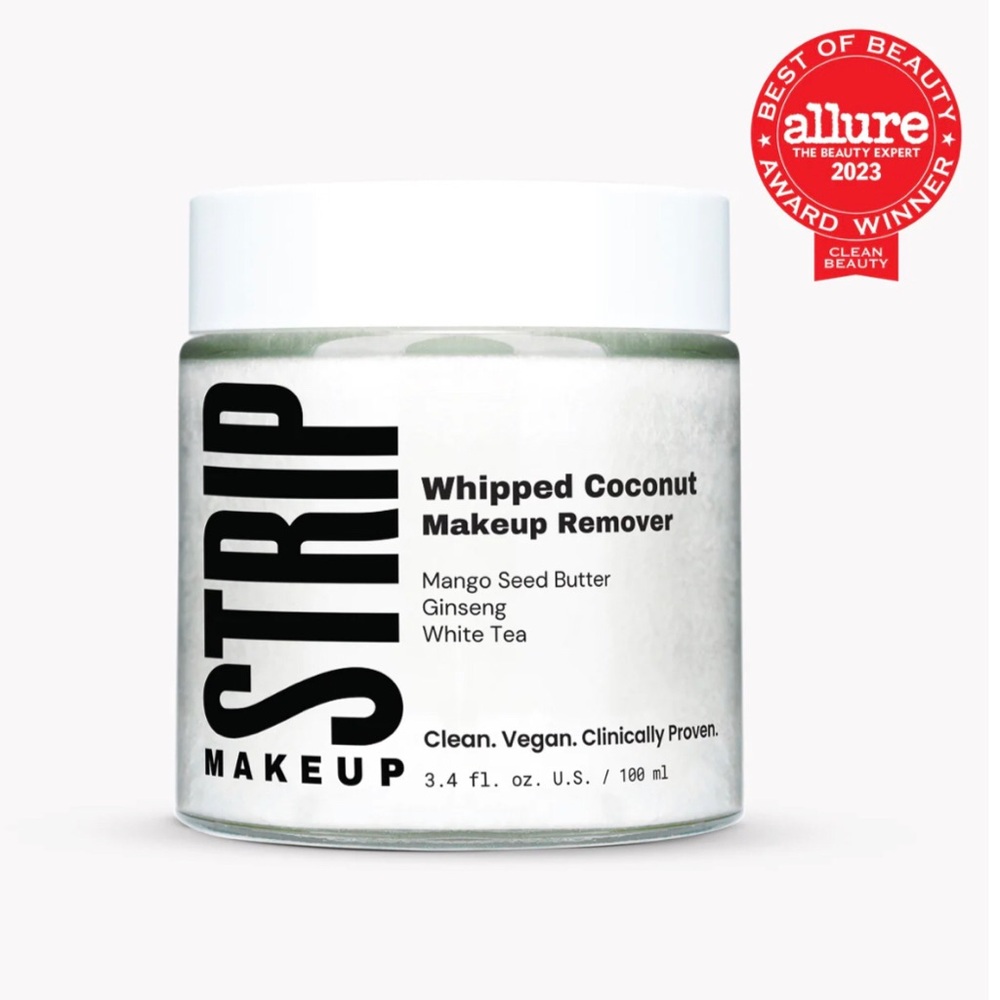 NEW Strip Makeup Remover Whipped Coconut Skin Barrier Cleanser 100 mL Vegan